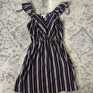 Monteau Striped Summer Dress